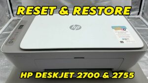 How to Factory Reset HP DeskJet 2700